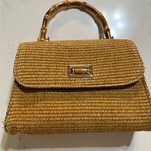 Urban Expressions Tan Woven Satchel